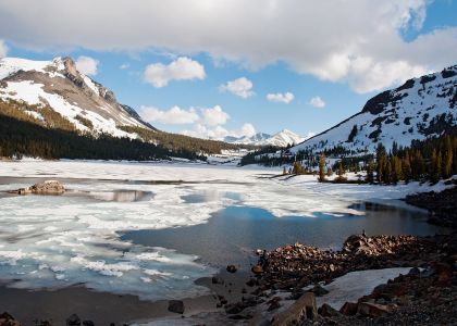 Yosemite Tioga Pass Tioga Lake